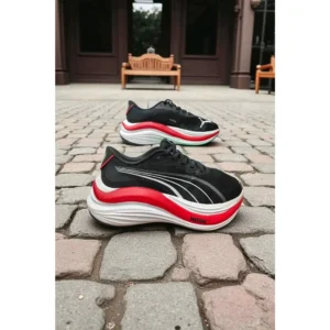 Imported Puma Magmax Nitro Black White Shoes For Men (FT718)