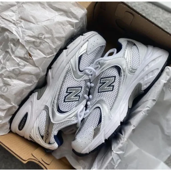 New Balance 530 White Navy Shoes For Men (LAB1202)