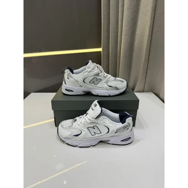 New Balance 530 White Navy Shoes For Men (LAB1202)