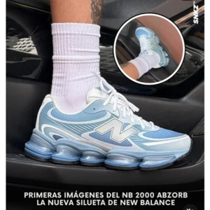 New Balance Abzorb 2000 Baby Blue Shoes For Men (BSF974)