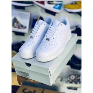 Nike Air Force White Shoes For Men (ETS341)