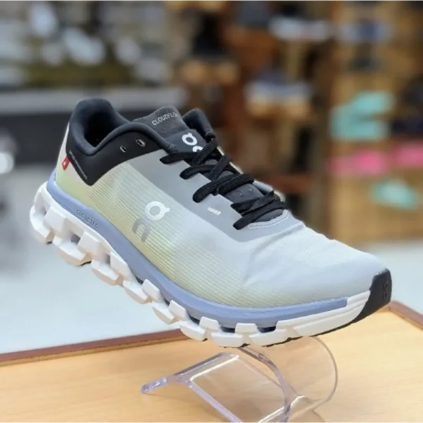 On Cloud Flow 4 Light Glacier Chambray Shoes For Men (BSF968)