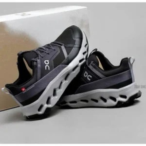 On Cloud Horizon Black Grey Shoes For Men (BSF970)