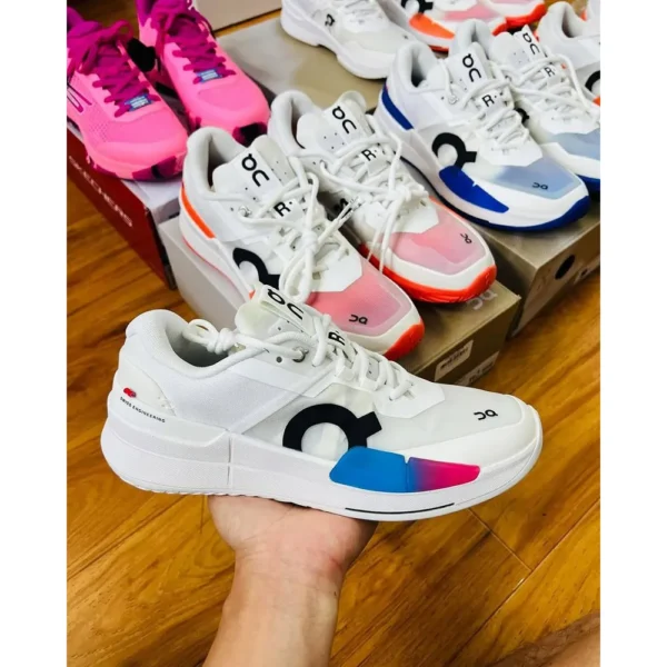 On Cloud X the Roger Pro 2 White Malibu Shoes For Men (LAB1157)