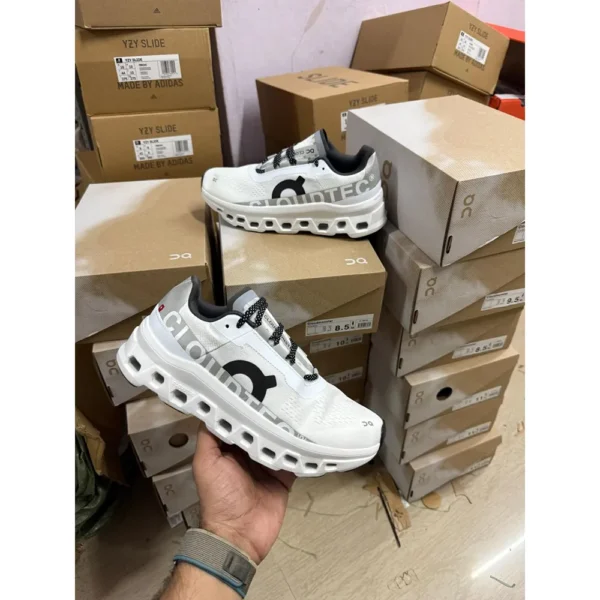 On Running Cloud Monster All White For Men (LAB1218)