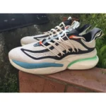Premium Adidas Alphaboost V1 Green Solar Gold Shoes For Men (SL718)