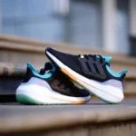 Premium Adidas Ultraboost 22 Black Sky Rush Turbo Shoes For Men (SL686)