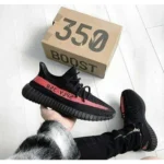 Premium Adidas Yeezy 350 V2 Core Black Shoes For Men (FT446)