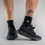Premium Adidas Yeezy Boost 350 V2 Full Black Shoes For Men (BSF1055)
