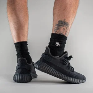 Premium Adidas Yeezy Boost 350 V2 Full Black Shoes For Men (BSF1055)