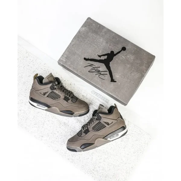 Premium Air Jordan Retro 4 Cave Stone Shoes For Men (FT424)