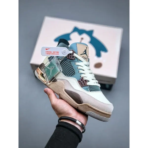 Premium Air Jordan Retro 4 Snorlax Shoes For Men (FT434)
