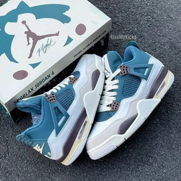 Premium Air Jordan Retro 4 Snorlax Shoes For Men (FT434)