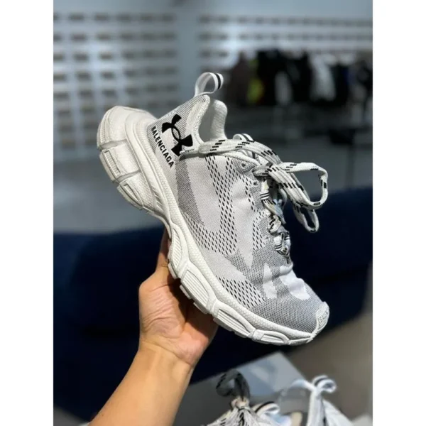 Premium Balenciaga 3xl X Under Armour Grey White Shoes For Men (SL714)