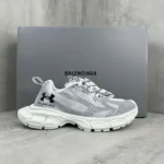 Premium Balenciaga 3xl X Under Armour Grey White Shoes For Men (SL714)