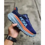 Premium Hoka Challenger Art 7 Navy Blue Shoes For Men (SL605)