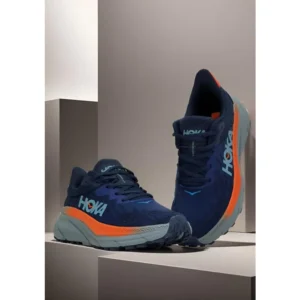 Premium Hoka Challenger Art 7 Navy Blue Shoes For Men (SL605)