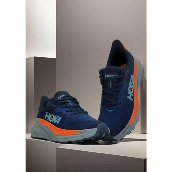 Premium Hoka Challenger Art 7 Navy Blue Shoes For Men (SL605)