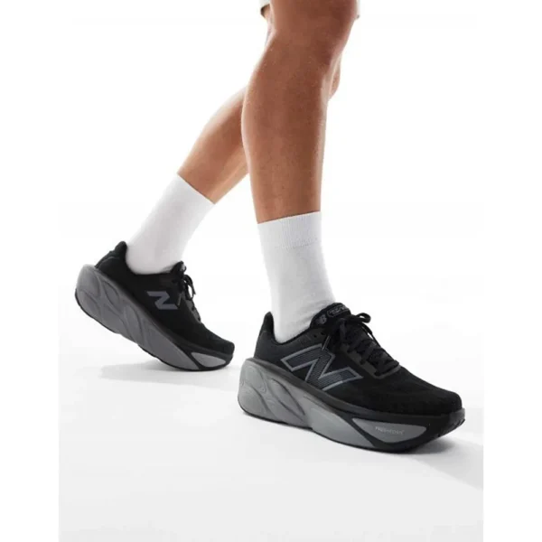 Premium New Balance Running Shoe Fresh Foam X More V5 Black For Men (BSF1008)