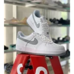 Premium Nike Air Force 1 07 Light Smoke Grey Shoes For Men (SL608)