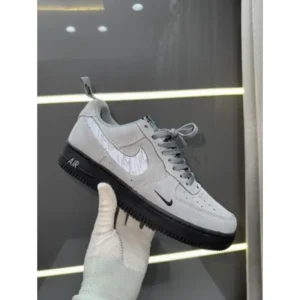 Premium Nike Air Force 1 Low 07 Reflective Swoosh Cool Grey Shoes For Men (SL610)