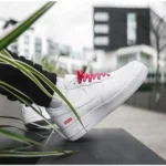 Premium Nike Air Force 1 Supreme White Shoes For Men (SL646)