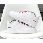 Premium Nike Air Force 1 Supreme White Shoes For Men (SL646)