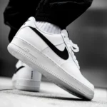 Premium Nike Air Force 1 White Black Shoes For Men (BSF1024)