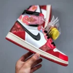 Premium Nike Air Jordan 1 Across The Spider Verse Heavy Glow Shoes For Men (SL676)
