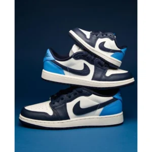 Premium Nike Air Jordan 1 Low Obsidian Blue Shoes For Men (SL661)