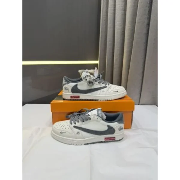 Premium Nike Air Jordan 1 X Travis Scott X Supreme Shoes For Men (BSF1100)