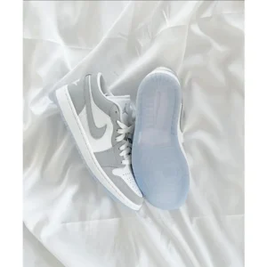 Premium Nike Air Jordan Retro 1 Low Wolf Grey Shoes For Men (SL679)