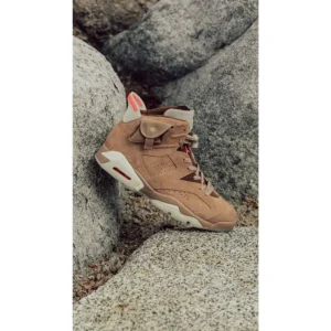 Premium Nike Air Jordan Retro 6 X Travis Scott Shoes For Men (FT432)