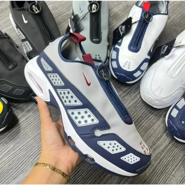 Premium Nike Air Max Sndr White Navy Shoes For Men (SL678)