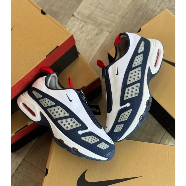 Premium Nike Air Max Sndr White Navy Shoes For Men (SL678)