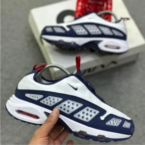 Premium Nike Air Max Sndr White Navy Shoes For Men (SL678)