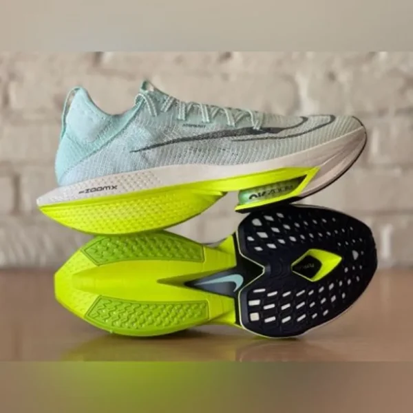 Premium Nike Alpha Fly 2 Mint Green Shoes For Men (FT468)
