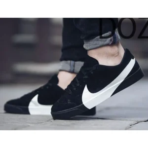 Premium Nike Blazer City Low Black White Shoes For Men (FT470)