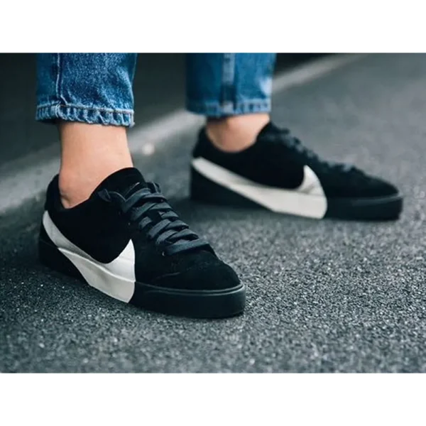 Premium Nike Blazer City Low Black White Shoes For Men (FT470)