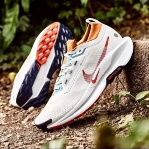 Premium Nike Pegasus Trail 5 Gore Tex White Red Shoes For Men (SL628)