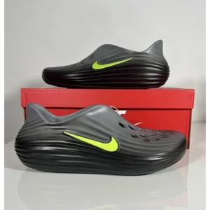 Premium Nike React X Rejuven8 Black Volt Shoes For Men (BSF1013)