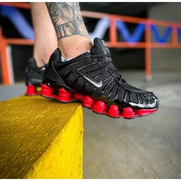 Premium Nike X Skepta Shox Tl Black Shoes For Men (BSF1012)