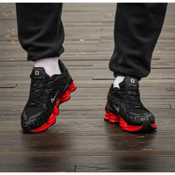 Premium Nike X Skepta Shox Tl Black Shoes For Men (BSF1012)