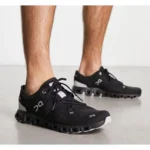 Premium On Cloud X 3 Running Trainers in All Black Shoes For Men (FT486)