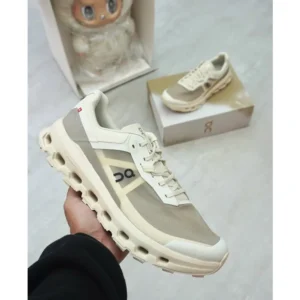 Premium On Running Cloudvista 2 Desert Cream Shoes For Men (BSF1059)