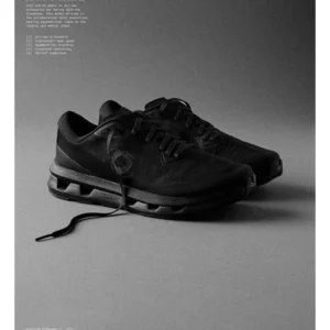Premium On Running X Kith Cloudzone Triple Black Shoes For Men (BSF1007)