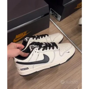 Premium Supreme X Nike SB Dunk Low Shoes For Men (FT444)