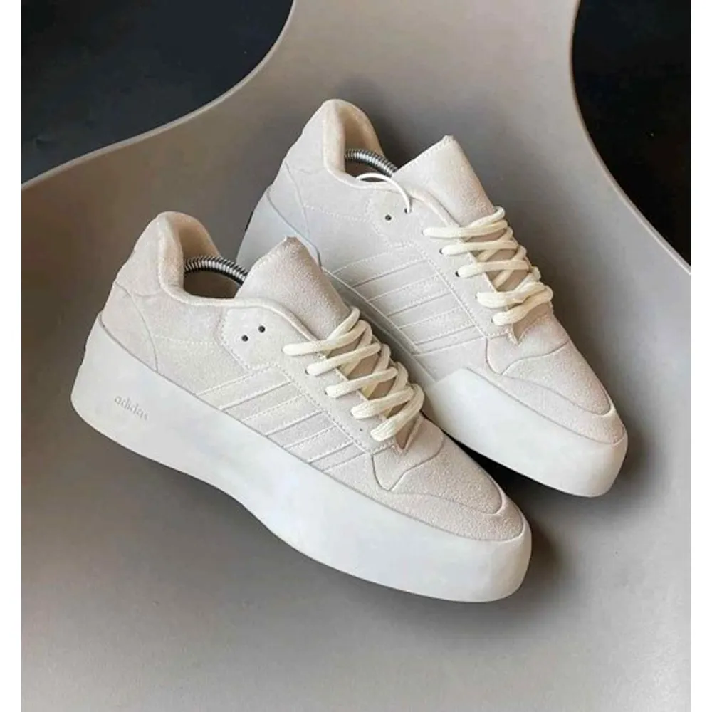 First Copy Adidas Rivalry Low Clay X Fear Of God Grey Shoes For Men (FT1215)