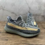 First Copy Adidas Yeezy 350 V2 Ash Blue Shoes For Men (CSO1877)