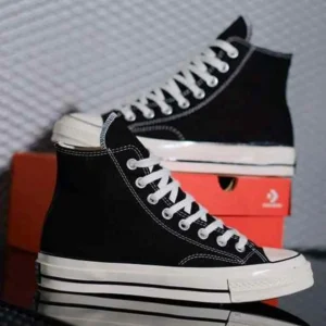 First Copy Converse Chuck Taylor 70s High Black Shoes For Men (FT1143)